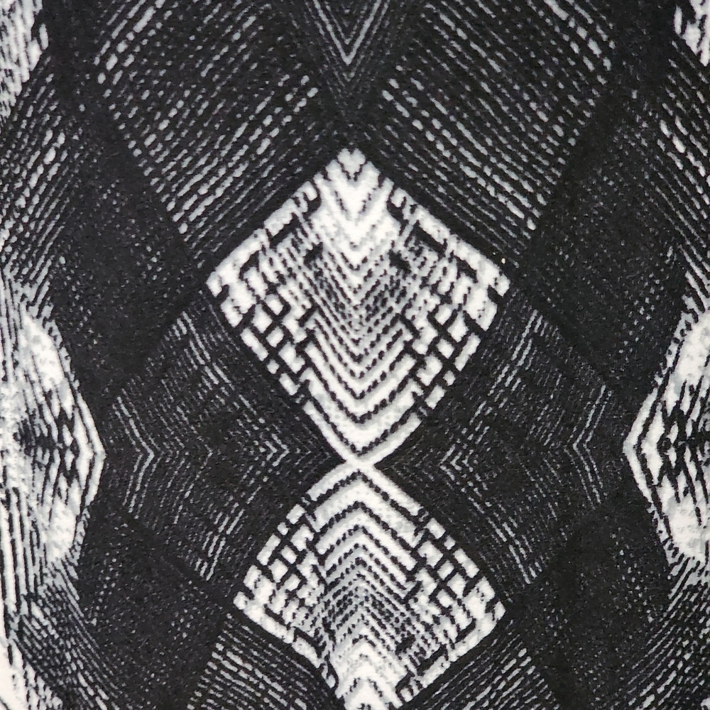 Hot Kiss Black Aztec Knit Racerback Maxi Dress Size Large - Picture 2 of 7